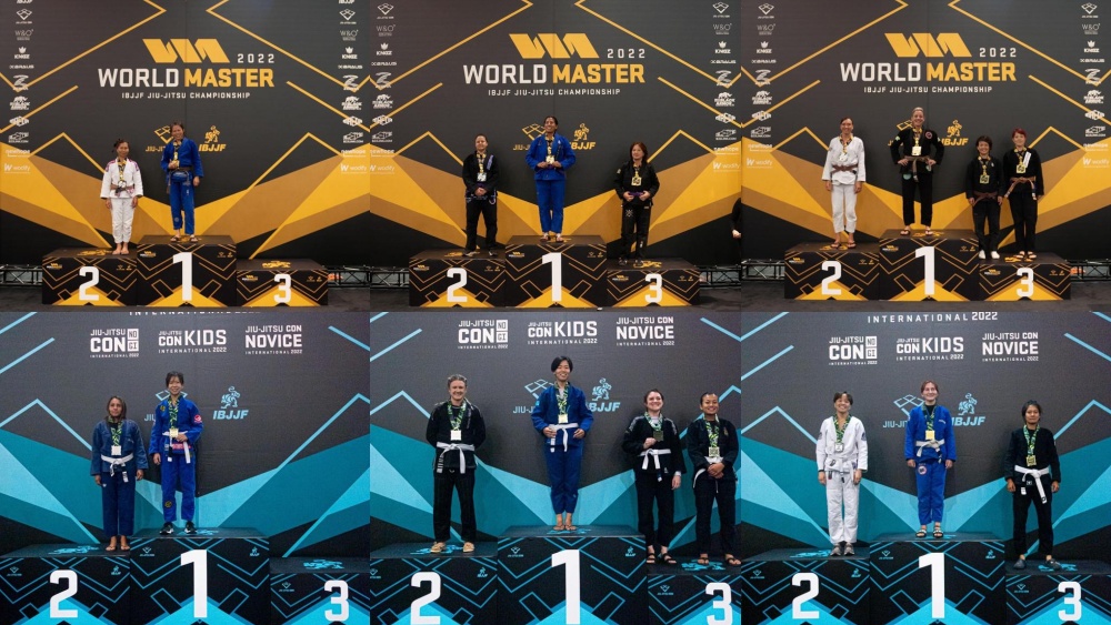 BJJ comp team winning