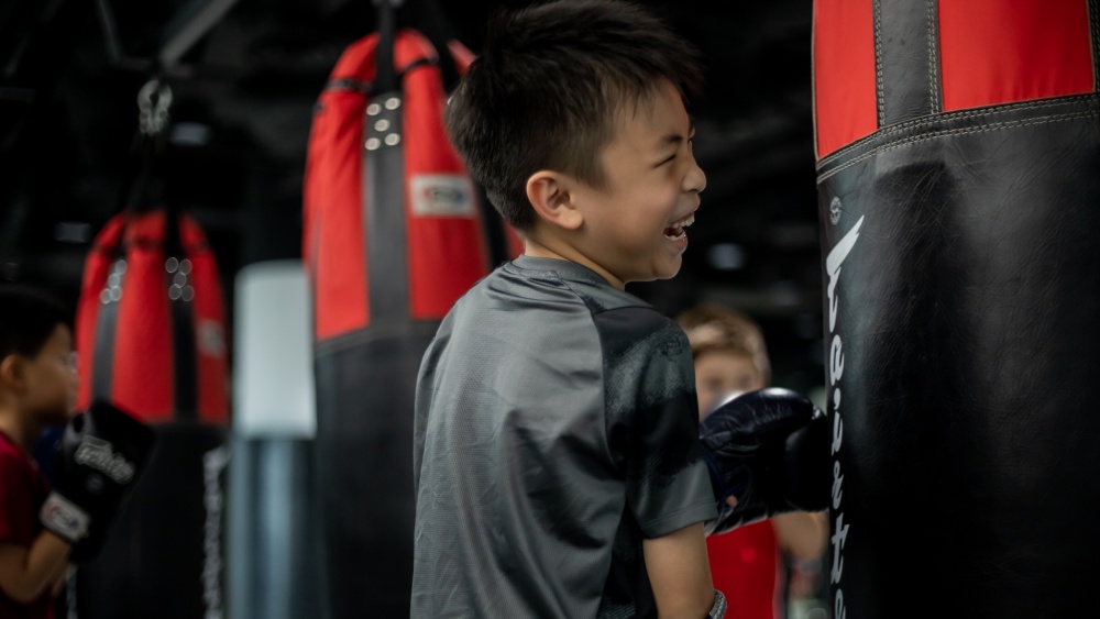 kid martial art confidence and happy