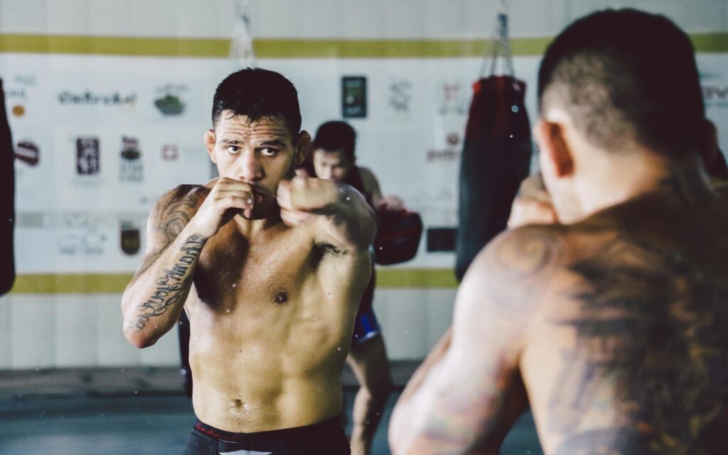Rafael Dos Anjos Shadow Boxing